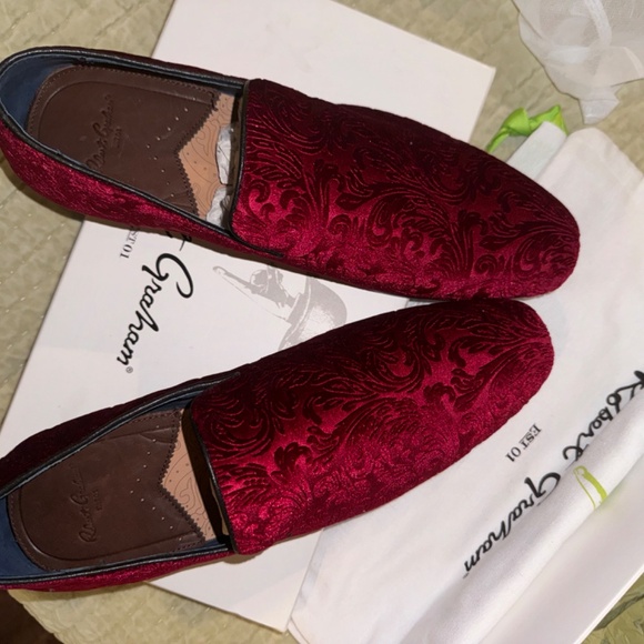 Robert Graham Suede Shoes - Picture 2 of 7